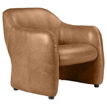 Philippa Cow Leather Armchair